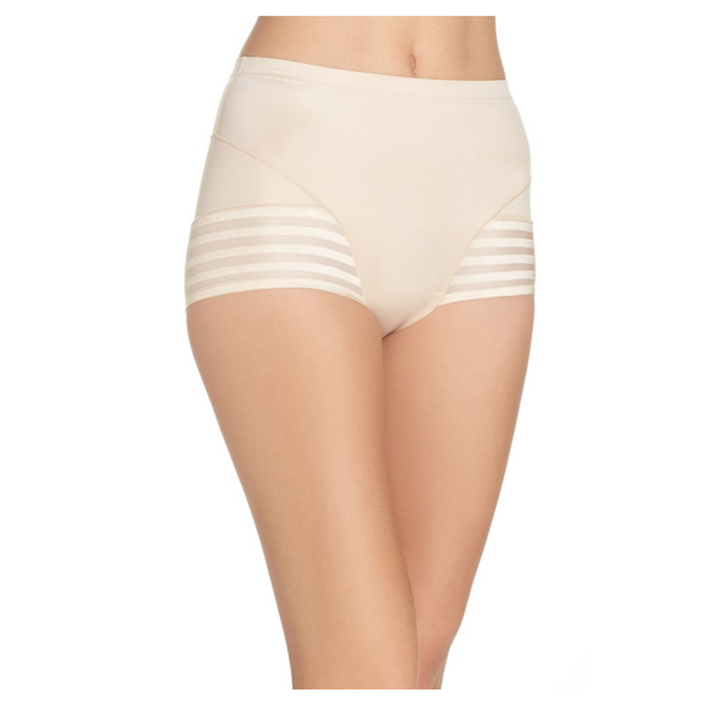 Magic Women Bodyfashion Tummy Squeezer Shaping Briefs Latte Size M